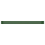 Garden Raised Bed Galvanised Steel 507x100x36 cm Green 319008