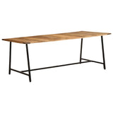 Dining Table 200x100x75 cm Solid Wood Mango 373612