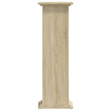 ZNTS Plant Stand Sonoma Oak 33x33x100 cm Engineered Wood 852980