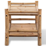 242490 2-Tier Bamboo Shoe Rack