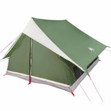 Family Tent with Roof Green and White 315 x 286 x 200 cm 4100679