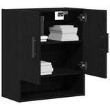 Wall-mounted Cabinet Black Oak 60 x 31 x 70 cm Engineered Wood 862942