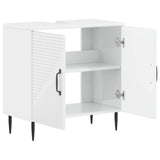 Bathroom Sink Cabinet HAARLEM High Gloss White 896789
