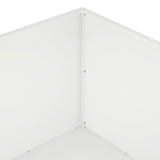 Garden Planter 2 pcs White 100 x 100 x 40 cm Cold-rolled Steel 8005123