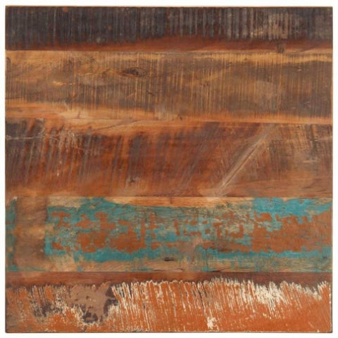 Square Table Top 60x60 cm 25-27 mm Solid Reclaimed Wood 286052