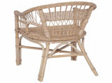 Stacking Chair Natural 60 x 60 x 81 cm Rattan 42033212