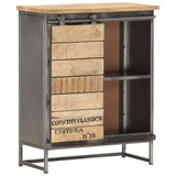 ZNTS Sideboard 60x30x70 cm Solid Mango Wood 286534