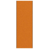 Doormat Other Orange and Black 120 x 350 cm Polyamide and PVC 4100747