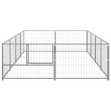 Dog Kennel Silver 8 m Steel 3082120