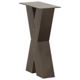 Coffee Table Legs X-Shaped 2 pcs Natural Steel 28x cm Steel 4012951