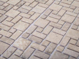 Mosaic Tiles Cream 30 x 30 cm Marble 42033525