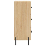 Sideboard Sonoma Oak 34.5x34x90 cm Engineered Wood 828615