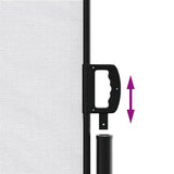 Retractable Side Awning White 100x500 cm 4004391
