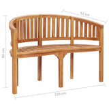 Garden Lounge Set Teak Solid Teak Wood Medium Durable 3059966