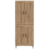 Highboard 2 pcs Artisan Oak Engineered Wood 3415912
