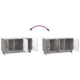 TV Cabinet Concrete Grey 99 x 34.5 x 50 cm Engineered Wood 894028