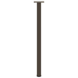 Console Table Legs 4 pcs Natural Steel 72-74 cm Steel 4012459