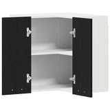 Hanging Cabinet Lyon Black Oak 57 x 57 x 60 cm Engineered Wood 863148