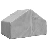 Outdoor Dog Kennel with Cover 3x2x1.9 m Galvanised Steel 4105409