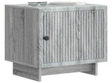 Bedside Cabinet 2 pcs Grey Sonoma 43 x 34.5 x 50 cm 893888