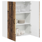 Wall Cabinet PORTO Old Wood 80 x 31 x 100 cm Engineered Wood 885503