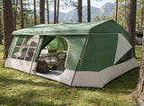 Family Tent with Rainfly Water-resistant 9-Person Green 42042246