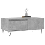 Coffee Table Concrete Grey 90x50x36.5 cm Engineered Wood 830808