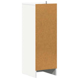 808999 Shoe Cabinet White 31,5x35x90 cm Engineered Wood