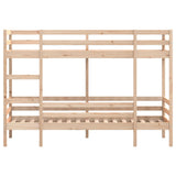 Bunk Bed without Mattress 90x200 cm Solid Wood Pine 3284218