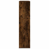 Bookcase Smoked Oak 89x24x101.5 cm Engineered Wood 860404