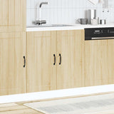 Sink Base Cabinet Lucca Sonoma Oak Engineered Wood 853690