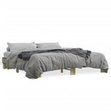 Bed Frame without Mattress Sonoma Oak 160x200 cm 3280228