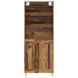 Highboard Old Wood 69.5 x 34 x 180 cm Engineered Wood 3415810