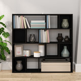 Book Cabinet/Room Divider Black 105x24x102 cm 823246