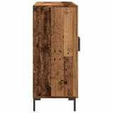 Sideboard Old Wood 90x34x80 cm Engineered Wood 857314