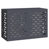 Air Conditioner Cover Anthracite 90 x 40 x 60 cm Steel 865892
