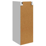 Wall-Mounted Cabinet High Gloss White 33 x 34.5 x 90 cm 898079