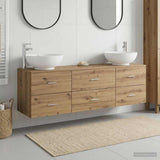 Bathroom Furniture Set 3 pcs Artisan Oak 49.5 x 44.5 x 65 cm 3405898