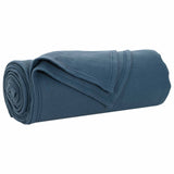 Throw Blankets 24 pcs Navy Blue 170 x 130 cm Fleece 42017101