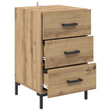 Bedside Cabinet Artisan Oak 40 x 40 x 66 cm Engineered Wood 882117