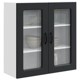 Dishwasher Panel Kalmar Black 80 x 31 x 80 cm Engineered Wood 884715