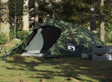 Camping Tent Tunnel 2-Person Camouflage Waterproof 4009632