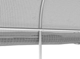 3 x 2 Walk-in Polytunnel Greenhouse, Zipped Roll Up Sidewalls, Mesh Door, 6 Mesh Windows, Tunnel T3398P314681