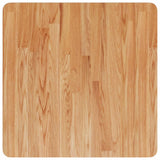 Square Table Top Light Brown 60x60x1.5cm Treated Solid Wood Oak 343002
