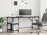 Desk Black Oak 120 x 50 x 75 cm Engineered Wood 883034