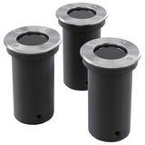 Outdoor Ground Lights 3 pcs Round 40393