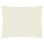 ZNTS Sunshade Sail Oxford Fabric Rectangular 3x4.5 m Cream 135211