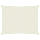 ZNTS Sunshade Sail Oxford Fabric Rectangular 3x4.5 m Cream 135211