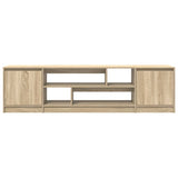 TV Cabinet Sonoma Oak 188.5x41x50 cm Engineered Wood 3328419