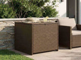 Cushion Box 55 x 55 x 69 cm steel 42026740
